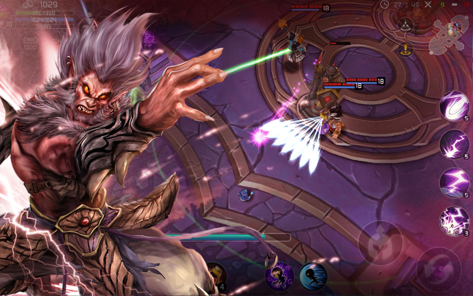 Destiny of Thrones- 5v5 MOBA游戏截图