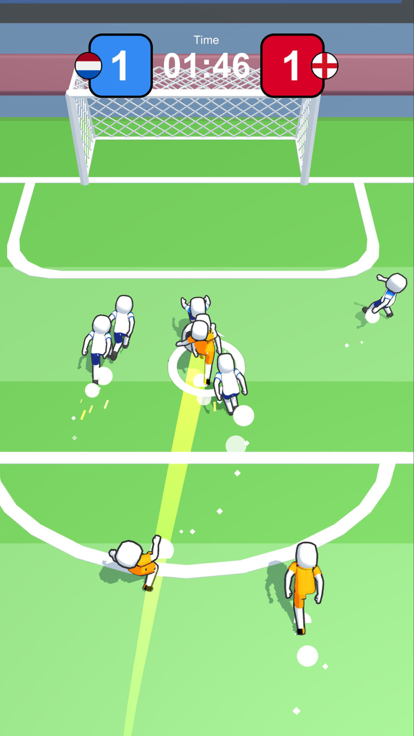 热血足球-Q版足球休闲游戏游戏截图