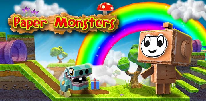 Paper Monsters 3d platformer游戏截图