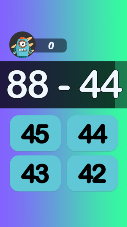 简单的数学 - 三年级游戏截图