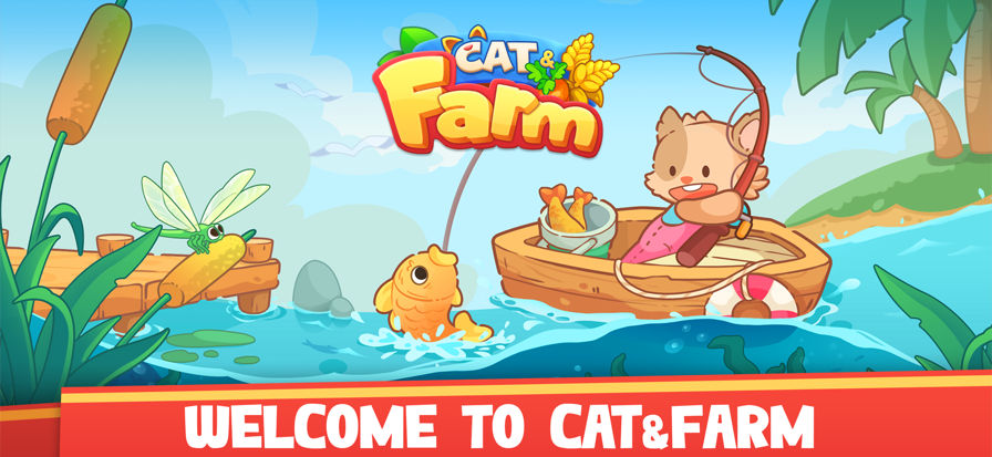 Cat & Farm: Cute Cat game游戏截图