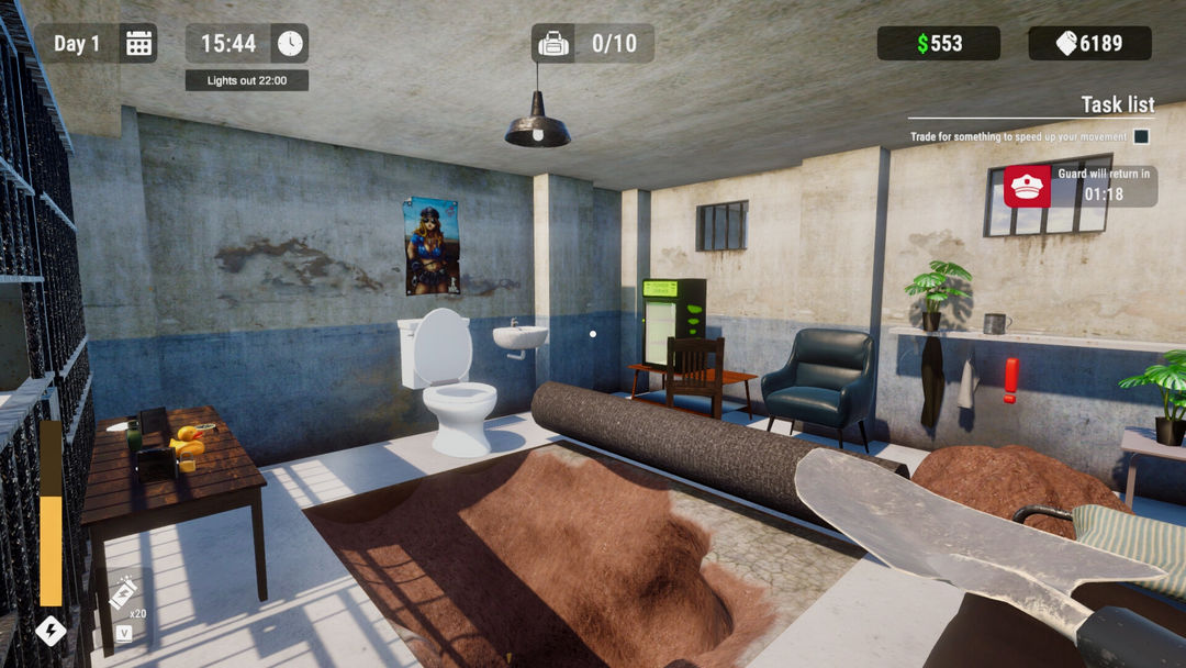 Prison Escape Simulator: Dig Out游戏截图
