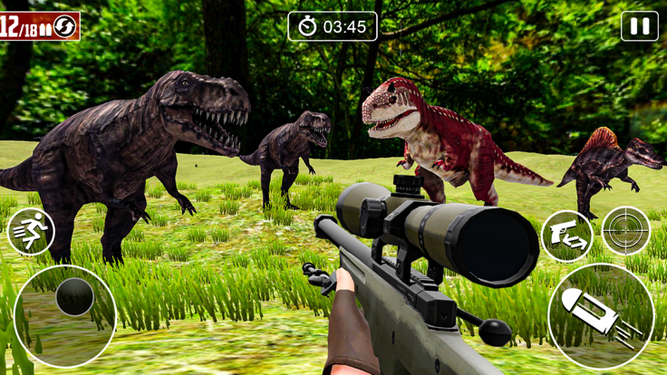 Jurassic Hunter World Sniper游戏截图