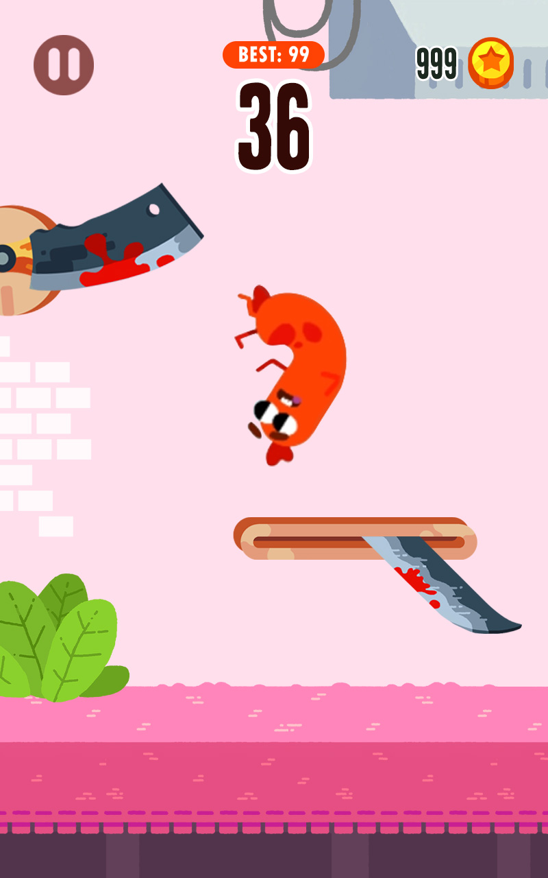 Flappy Sausage游戏截图