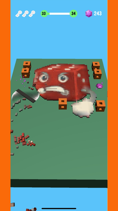 PIXEL CUTTING ASMR SATISFYING游戏截图