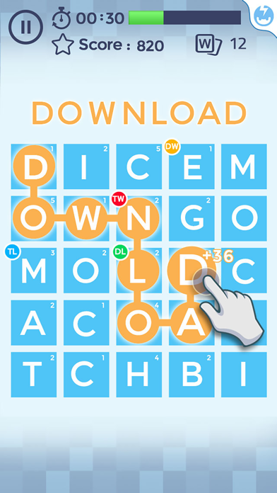 Word Scramble™游戏截图