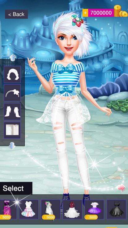 模特换装(女生版)虚拟试衣间造型师游戏截图