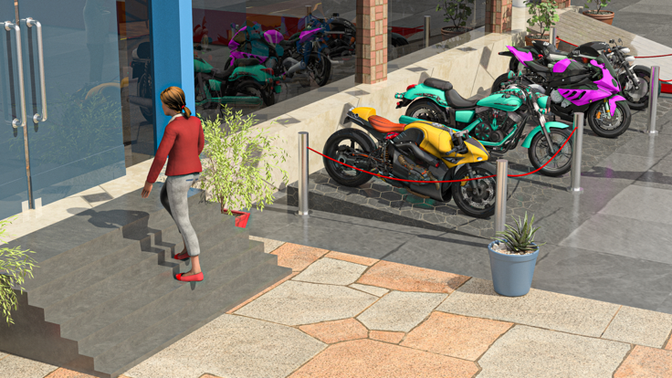 Motorcycle Bike Dealer Games游戏截图