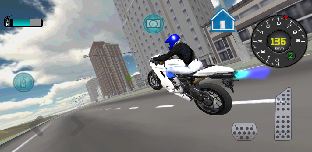 Fast Motorcycle Driver 3D游戏截图