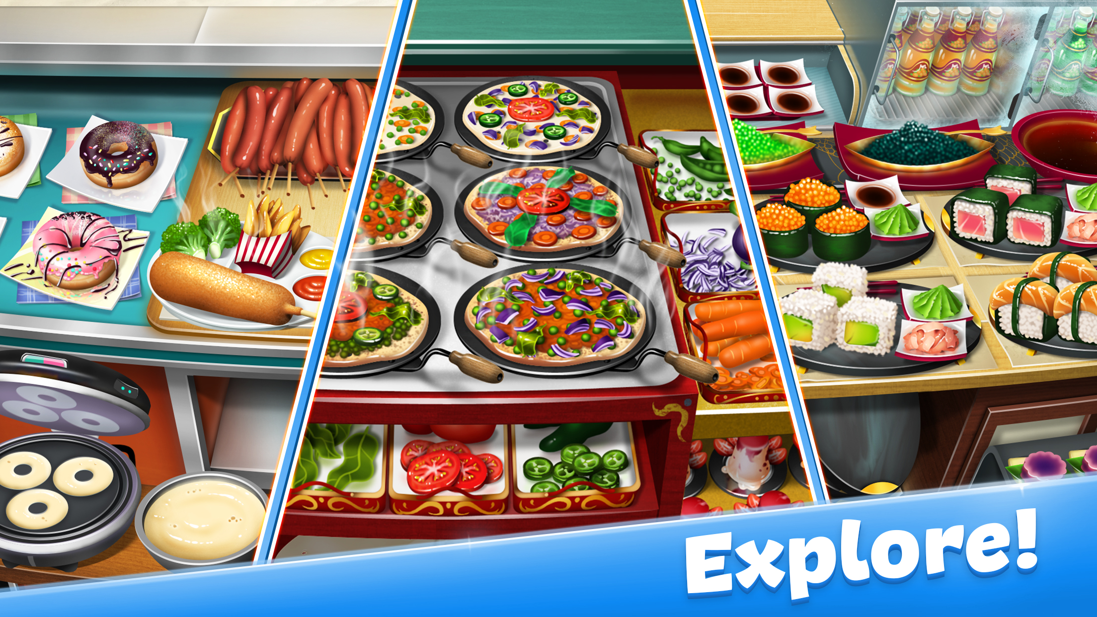Cooking Fever: Restaurant Game游戏截图
