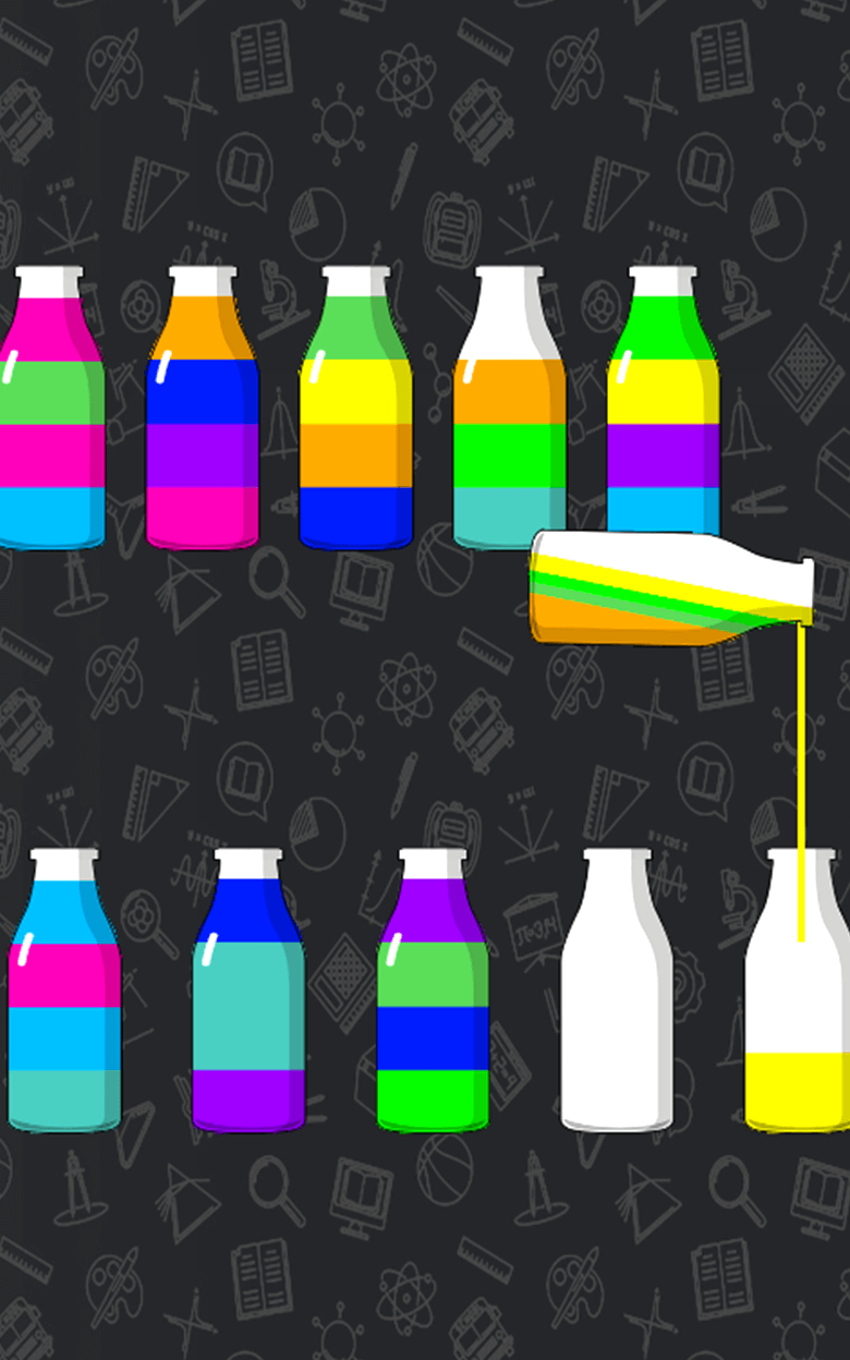 水排序拼图游戏截图