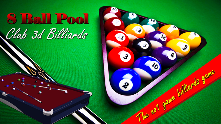 Pool Ball 3D billiards Snooker Arcade game 2k16游戏截图