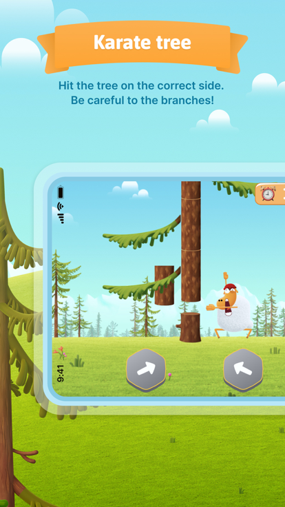 Karate Sheep游戏截图