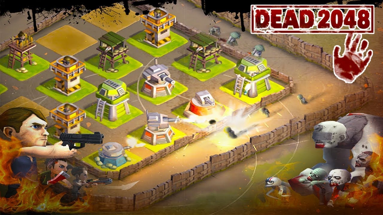 DEAD 2048 ® Puzzle Tower Defense游戏截图