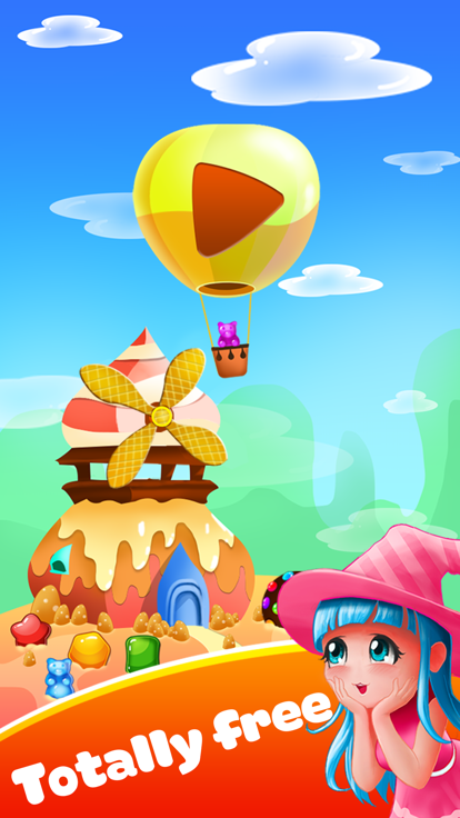 Explosion Gummy Wonders - Match 3 Puzzle Games游戏截图