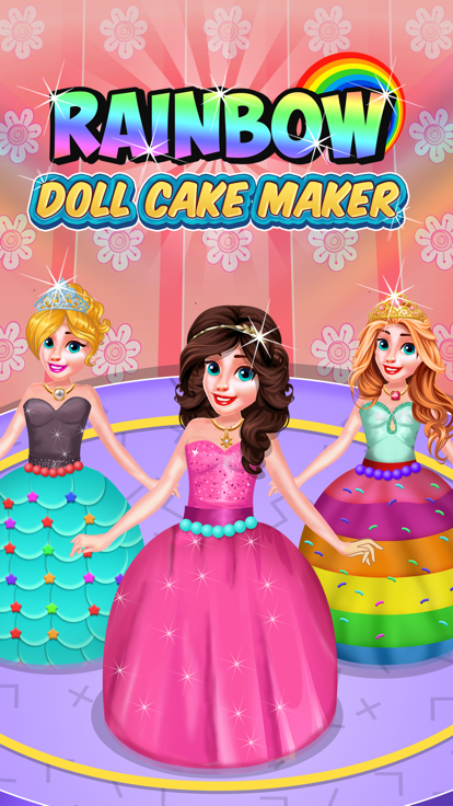 彩虹娃娃蛋糕机游戏截图