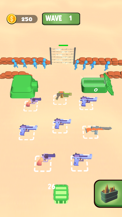 Gun Merge!游戏截图