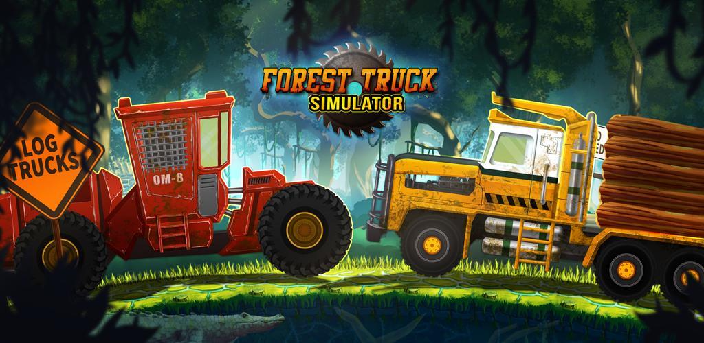 Forest Truck Simulator: Offroad & Log Truck Games游戏截图