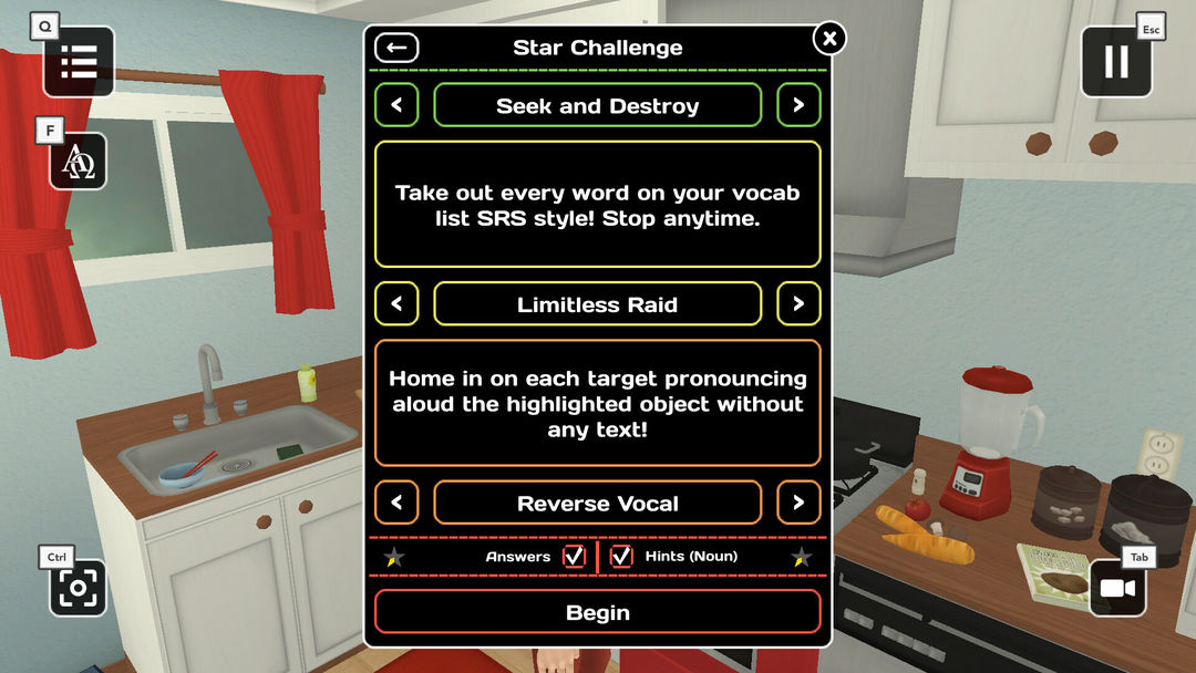 Influent Language Learning Game游戏截图