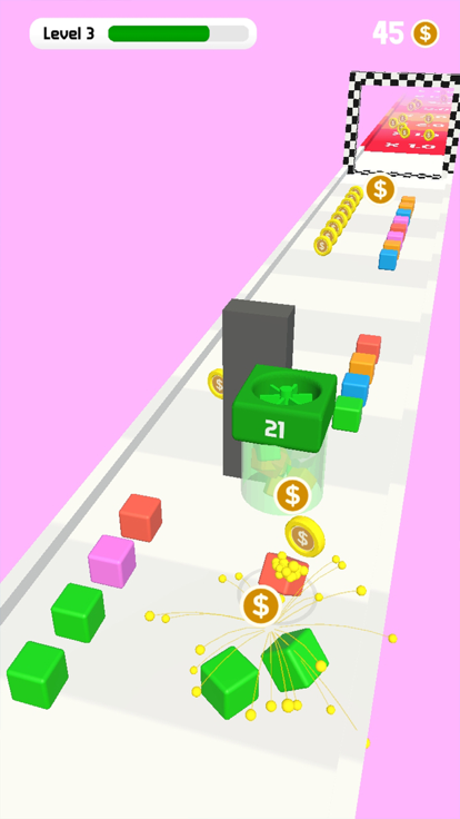 Collect Run 3D游戏截图