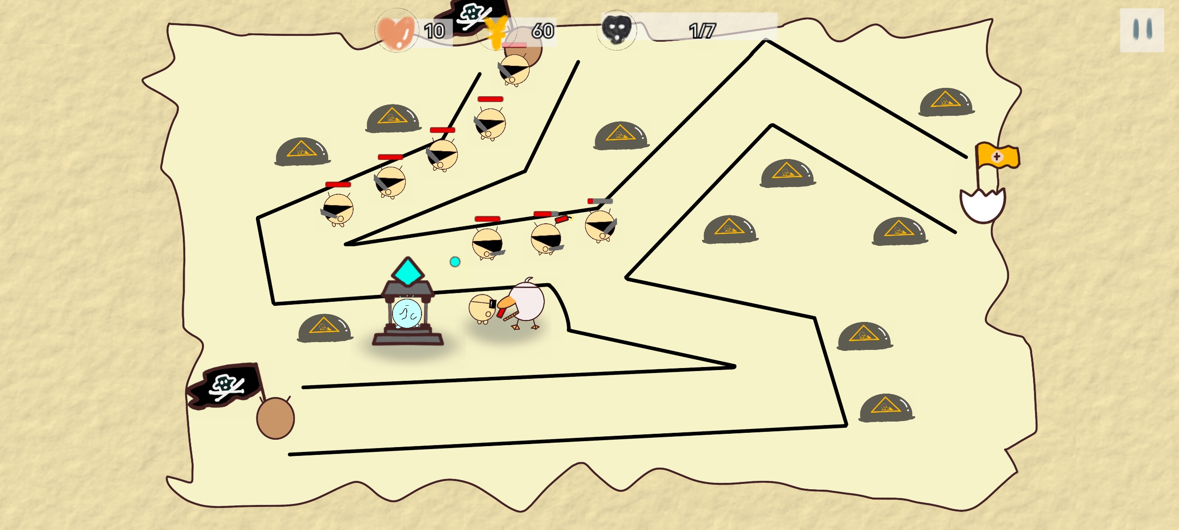 蛋蛋保卫战游戏截图