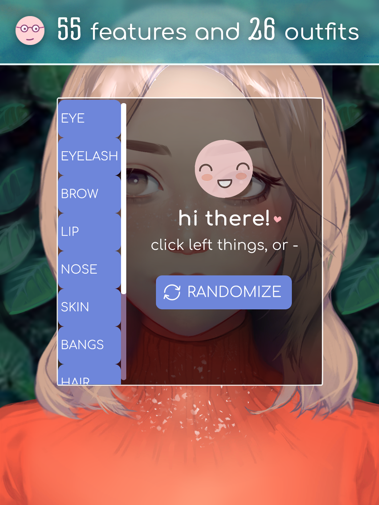 动态肖像：女孩游戏截图