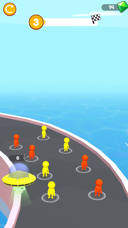 Alien Race 3D游戏截图