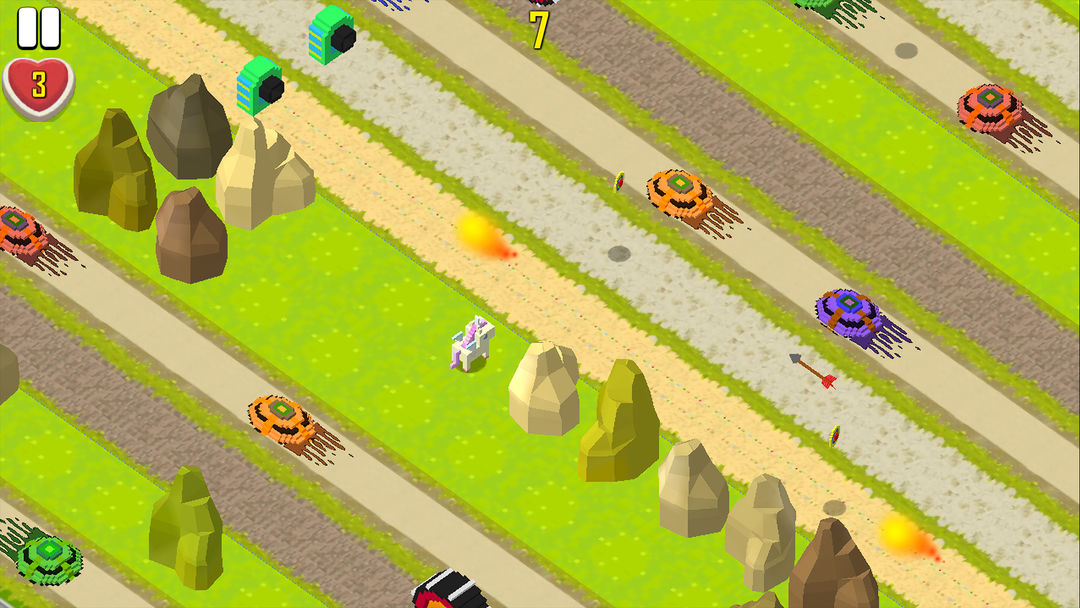 Unico’s Road Crossing游戏截图