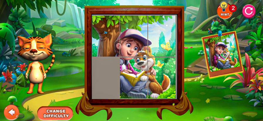 拼图游戏 - 史诗般的排序游戏游戏截图