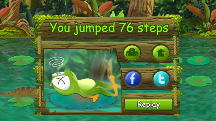 Frog Escape - Endless Adventure游戏截图
