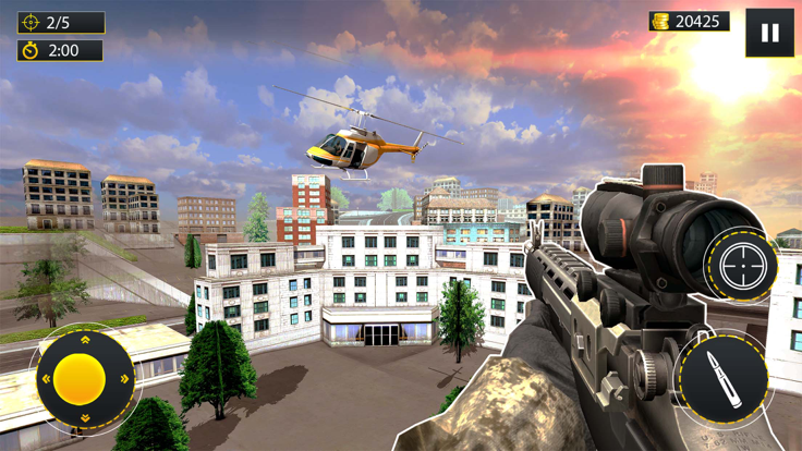 Sniper Shooting Offline Games游戏截图