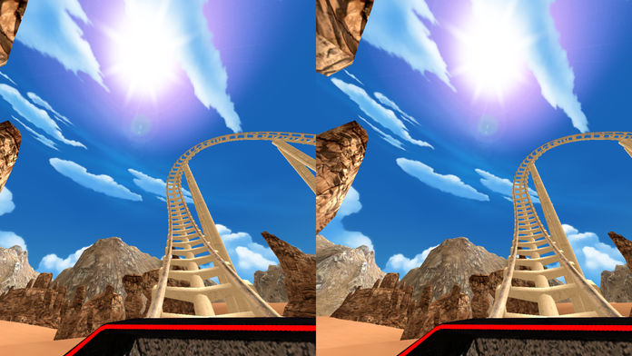VR Roller Coaster for Google Cardboard游戏截图