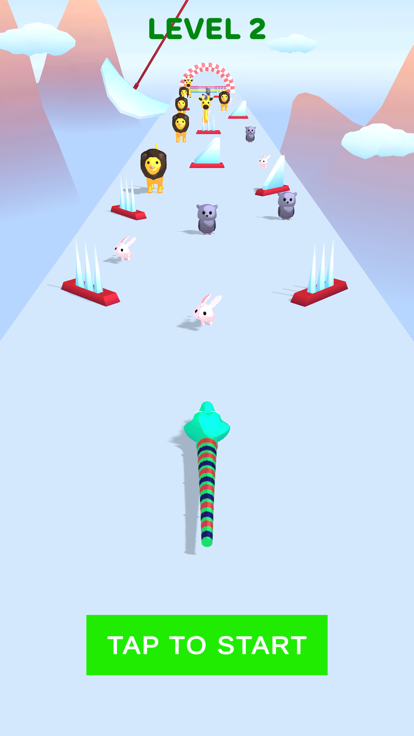 Hungry Snake 3D游戏截图