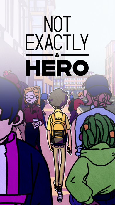 Not Exactly A Hero: novel game游戏截图