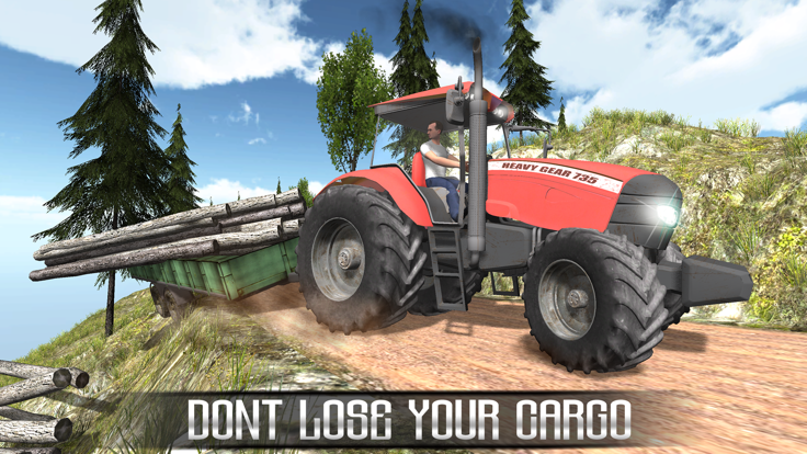 Offroad Farming Tractor Cargo游戏截图