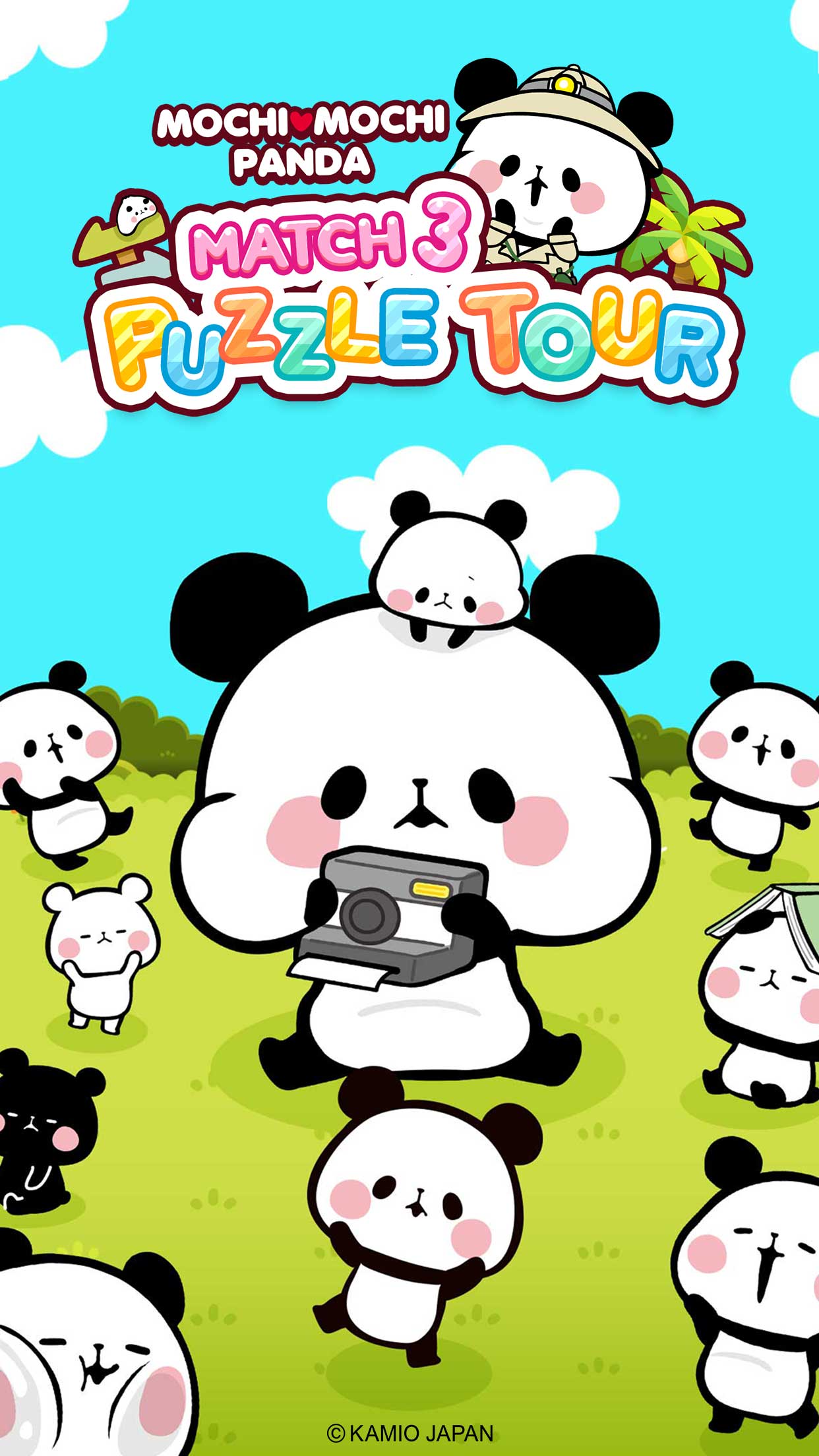 Puzzle Tours MOCHI MOCHI PANDA游戏截图