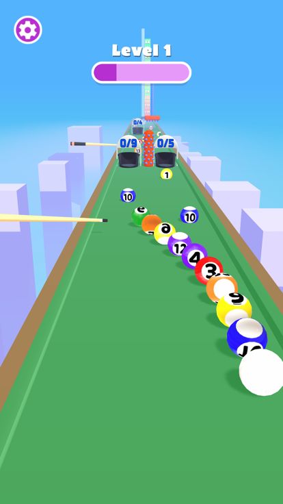 Billiards Run游戏截图