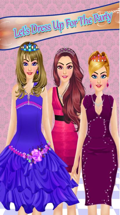 城市女孩美容沙龙-美丽女孩游戏截图