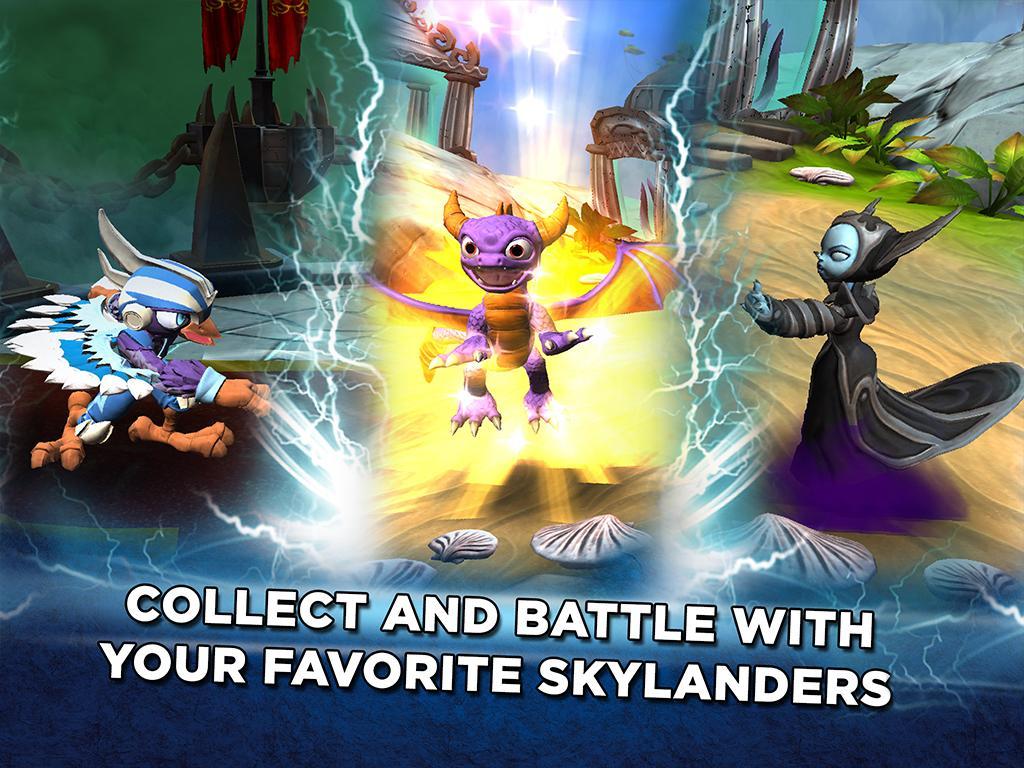 Screenshot of Skylanders Battlecast