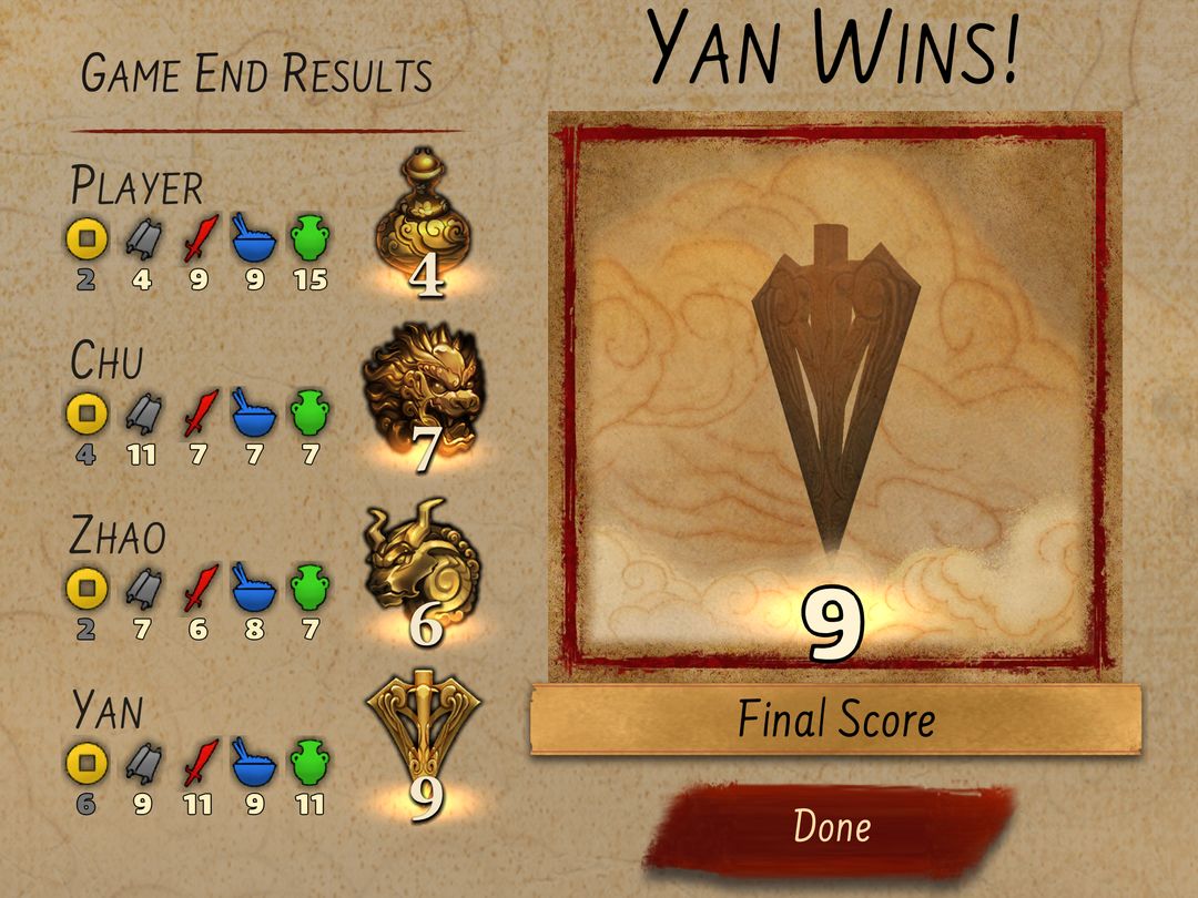 Reiner Knizia Yellow & Yangtze游戏截图