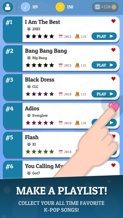 KPOP Tiles Deluxe 2022游戏截图