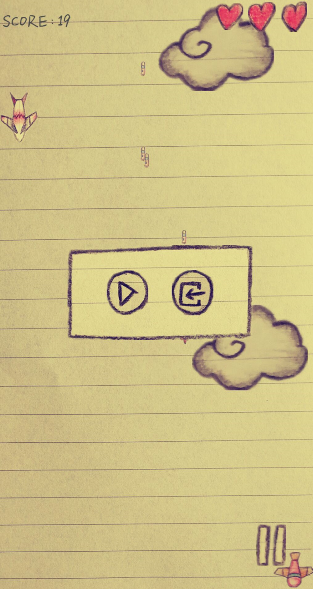 乱涂小飞机游戏截图