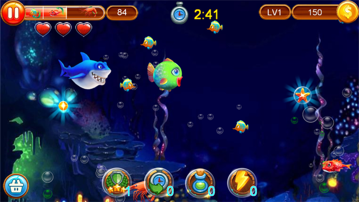 大鱼吃小鱼-深海鲨鱼水族馆游戏游戏截图