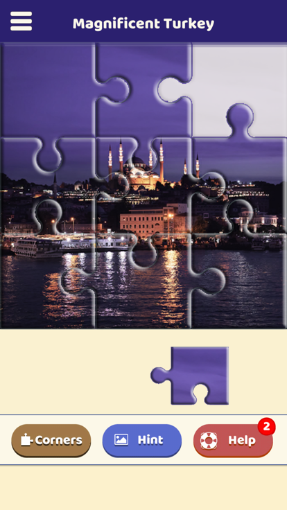 Magnificent Turkey Puzzle游戏截图