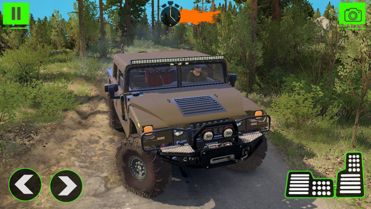 Off Road Jeep Driving Sim 3D游戏截图