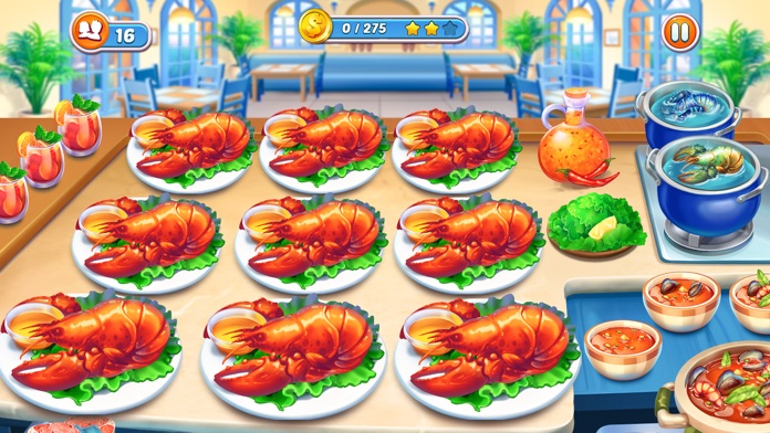 「烹饪吧！」美食烹饪家。做饭游戏游戏截图