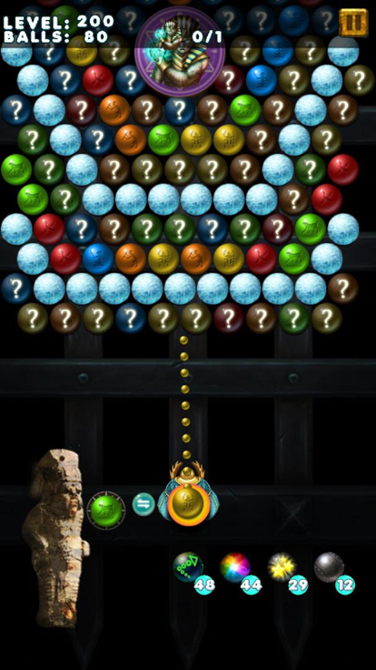 玛雅神庙 开心消除 - 经典泡泡射击单机祖玛休闲小游戏游戏截图