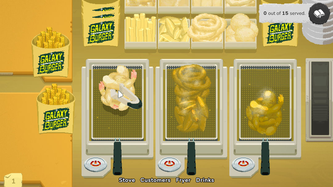 Galaxy Burger游戏截图