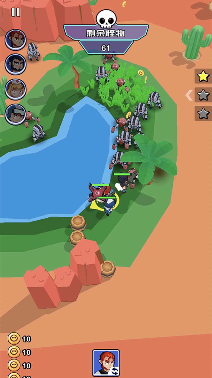 像素斗罗吃鸡游戏截图