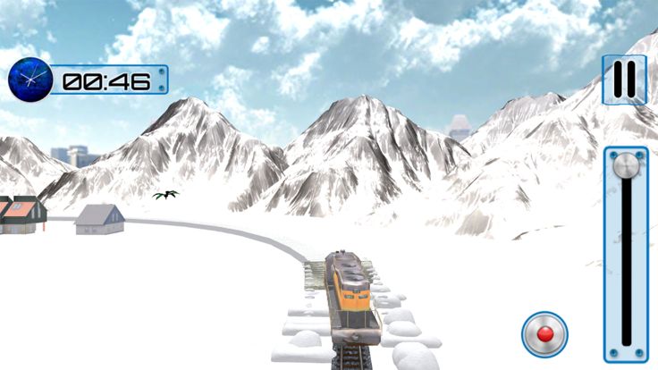 Snow Plowing Train Simulator游戏截图